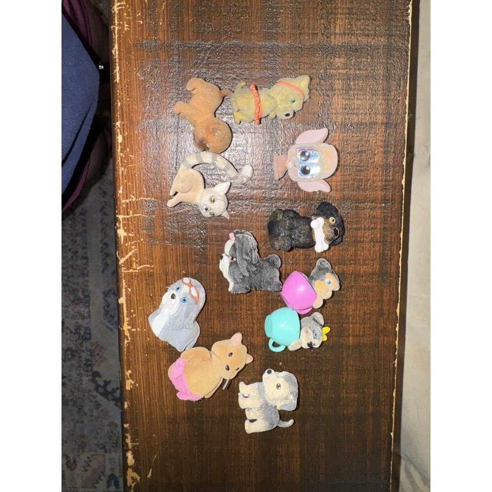 Vintage Puppy In My Pocket and Kitty In My Pocket Figure Lot